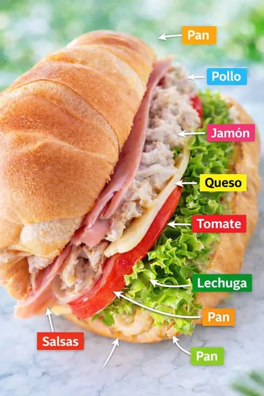 SANDWICH DE POLLO